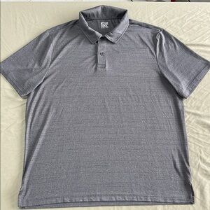 32 Degrees performance gray Polo Shirt XXL
